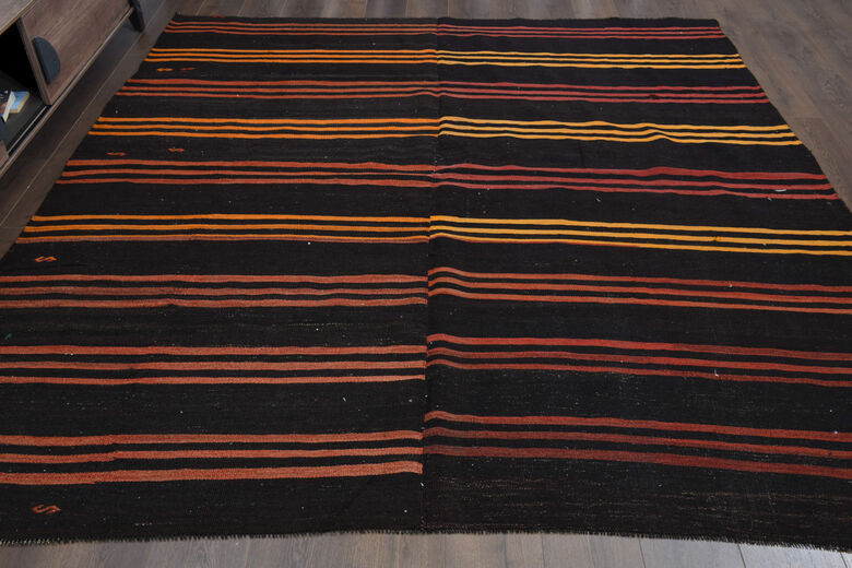 Handmade Striped Rug