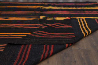 Handmade Striped Rug - Thumbnail