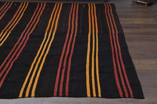 Handmade Striped Rug - Thumbnail