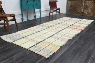 Beige Turkish Kilim Rug - Thumbnail