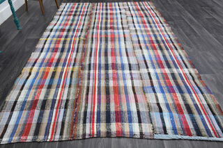 Rainbow Turkish Kilim - Thumbnail