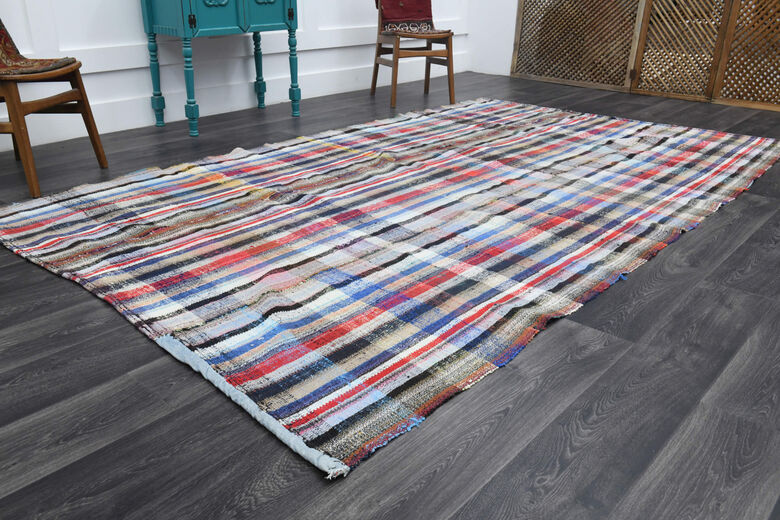 Rainbow Turkish Kilim