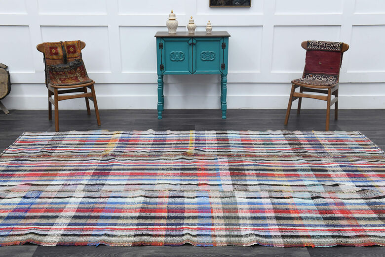 Rainbow Turkish Kilim