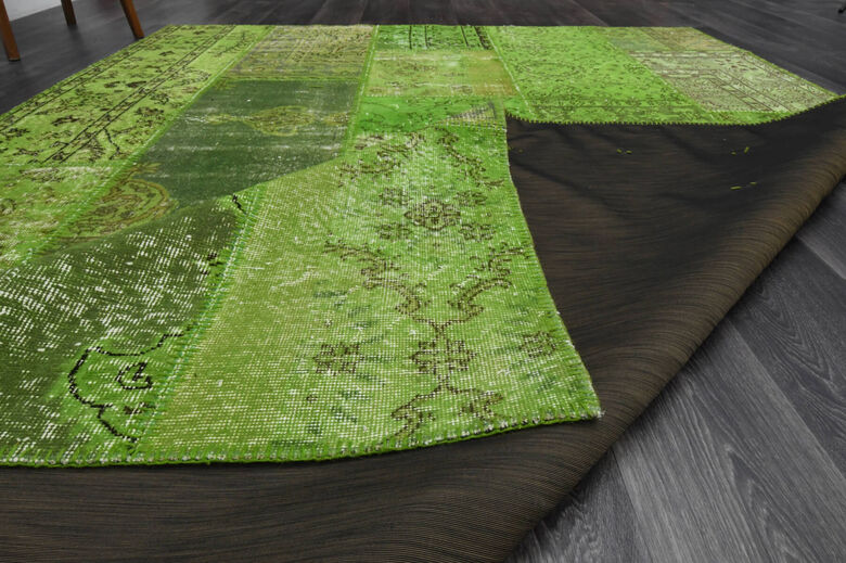 Moss Green Area Rug