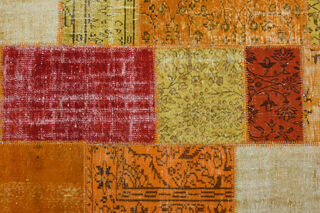 Handmade Patchwork Area Rug - Thumbnail