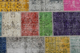 Handmade Rainbow Large Area Rug - Thumbnail