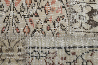 Handmade Beige Large Area Rug - Thumbnail