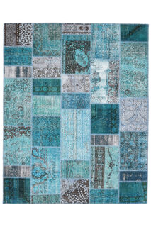  Vintage Blue Area Rug - Thumbnail