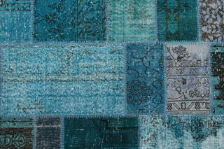  Vintage Blue Area Rug - Thumbnail