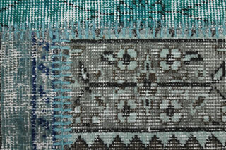 Vintage Turquoise Area Rug - Thumbnail