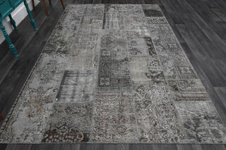 Vintage Patchwork Handmade Rug - Thumbnail