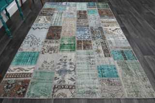 Vintage PatchWork Rug - Thumbnail