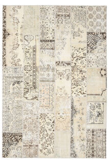 Handmade Vintage Beige Area Rug - Thumbnail