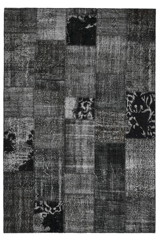 Vintage Black Area Rug