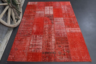 Vintage Red Area Rug - Thumbnail