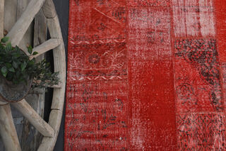 Vintage Red Area Rug - Thumbnail