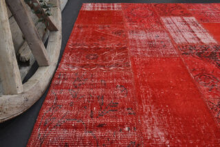 Vintage Red Area Rug - Thumbnail