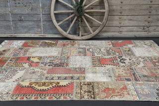 Distressed Vintage Area Rug - Thumbnail