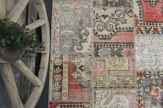 Distressed Vintage Area Rug - Thumbnail