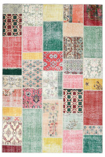 Handmade Patchwork Area Rug - Thumbnail