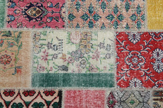 Handmade Patchwork Area Rug - Thumbnail