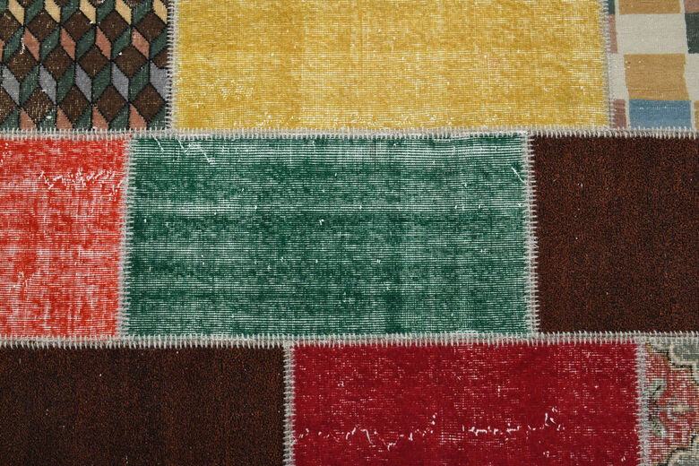 Handmade Vintage Patchwork Rug