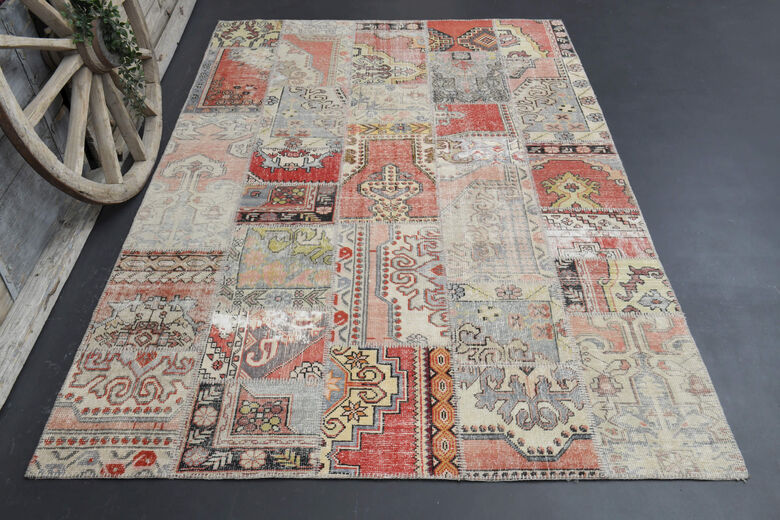 Handmade Patchwork Area Rug
