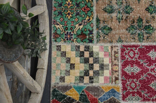 Handmade Vintage Oriental Rug - Thumbnail