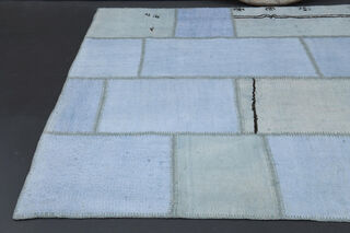 Handmade Vintage Large Area Rug - Thumbnail