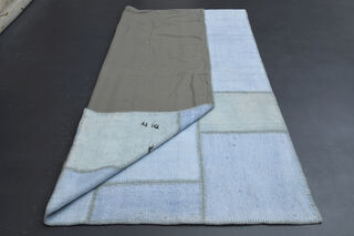 Handmade Vintage Large Area Rug - Thumbnail