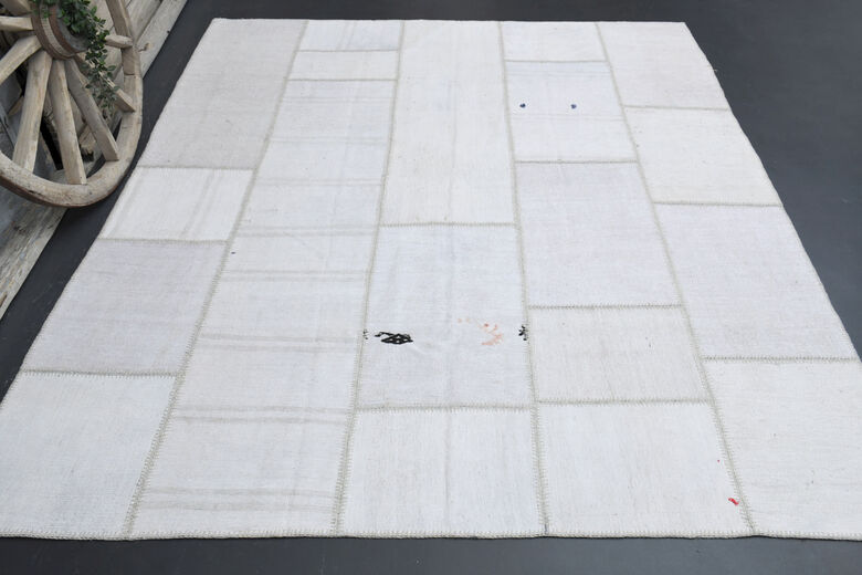 Handmade Vintage Patchwork Carpet
