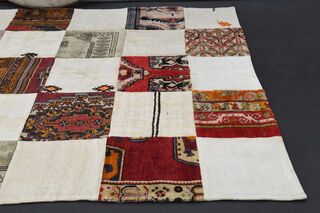 Handmade Vintage Boho Rug - Thumbnail