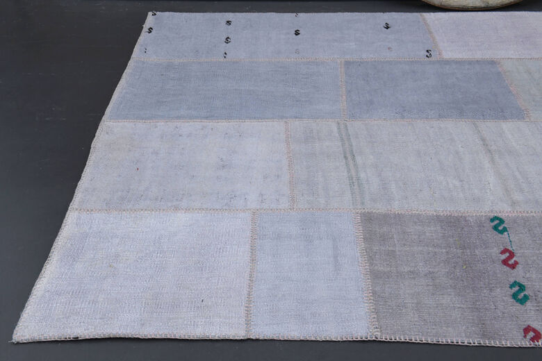 Handmade Vintage Patchwork Area Rug