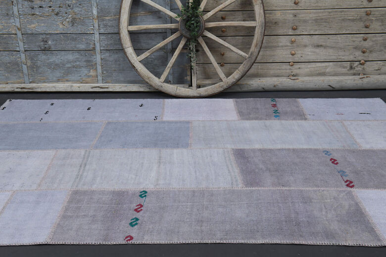 Handmade Vintage Patchwork Area Rug