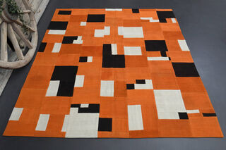 Handmade Vintage Area Rug - Thumbnail