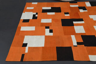 Handmade Vintage Area Rug - Thumbnail