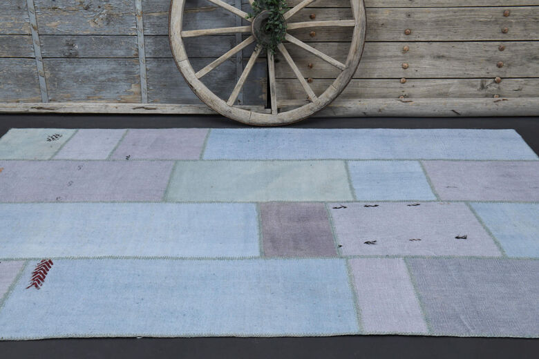 Ice Color - Patchwork Vintage Area Rug