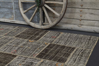 Handmade Vintage Area Rug - Thumbnail