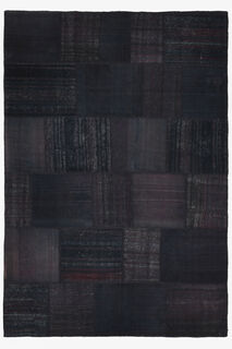 Patchwork Overdyed Kilim Area Rug - Thumbnail