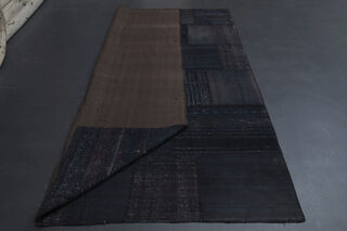 Patchwork Overdyed Kilim Area Rug - Thumbnail