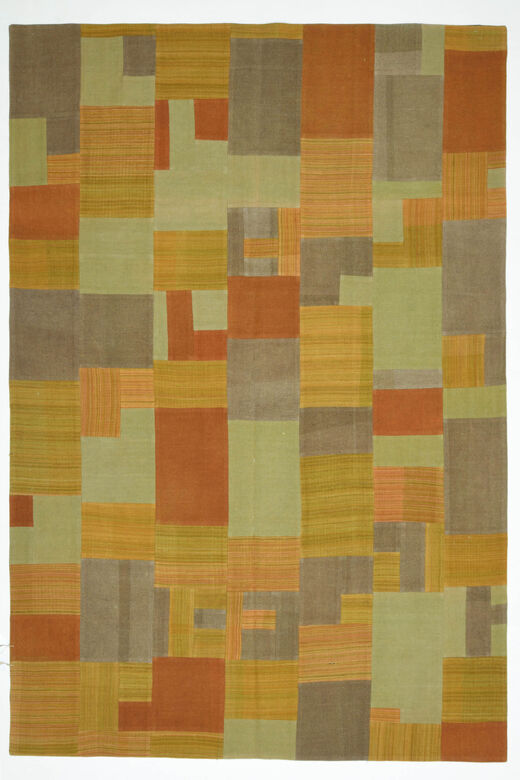 Muted Yellow - Mid Century Vintage Rug