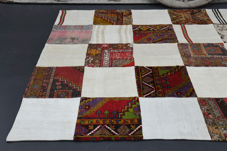 Summer Creation - Vintage Anatolian Carpet