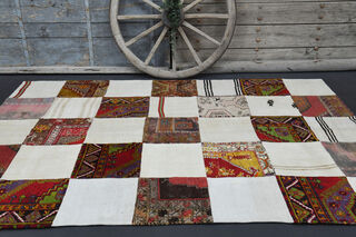 Summer Creation - Vintage Anatolian Carpet - Thumbnail