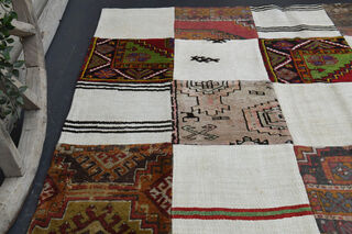 Summer Creation - Vintage Anatolian Carpet - Thumbnail