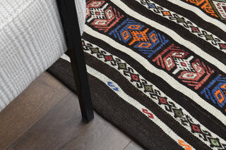 Handmade Vintage Kilim Rug - Thumbnail