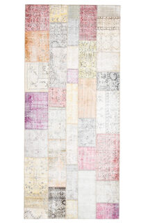 Patchwork Custom Wide Runner Rug - Thumbnail