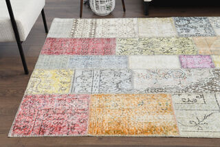 Patchwork Custom Wide Runner Rug - Thumbnail