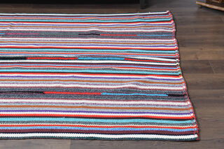 Handmade Vintage Area Rug - Thumbnail