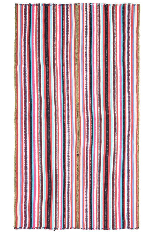 Striped Kilim Vintage Rug