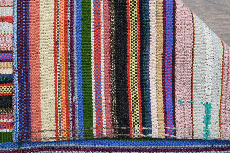 Striped Vintage Kilim Rug